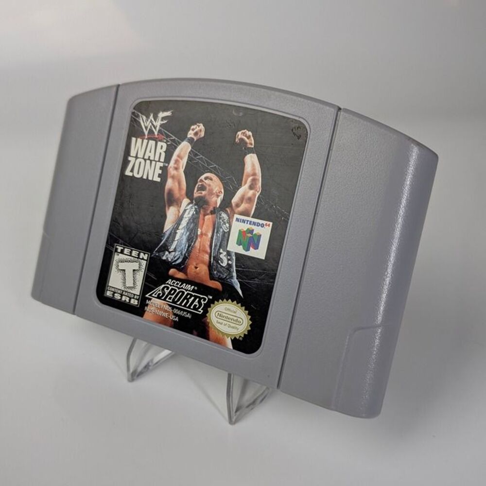WWF Warzone - Authentic and Tested - N64